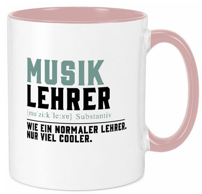 Musiklehrer | Lehrer Unterricht Lieblingslehrer Geschenkidee Humor Tasse