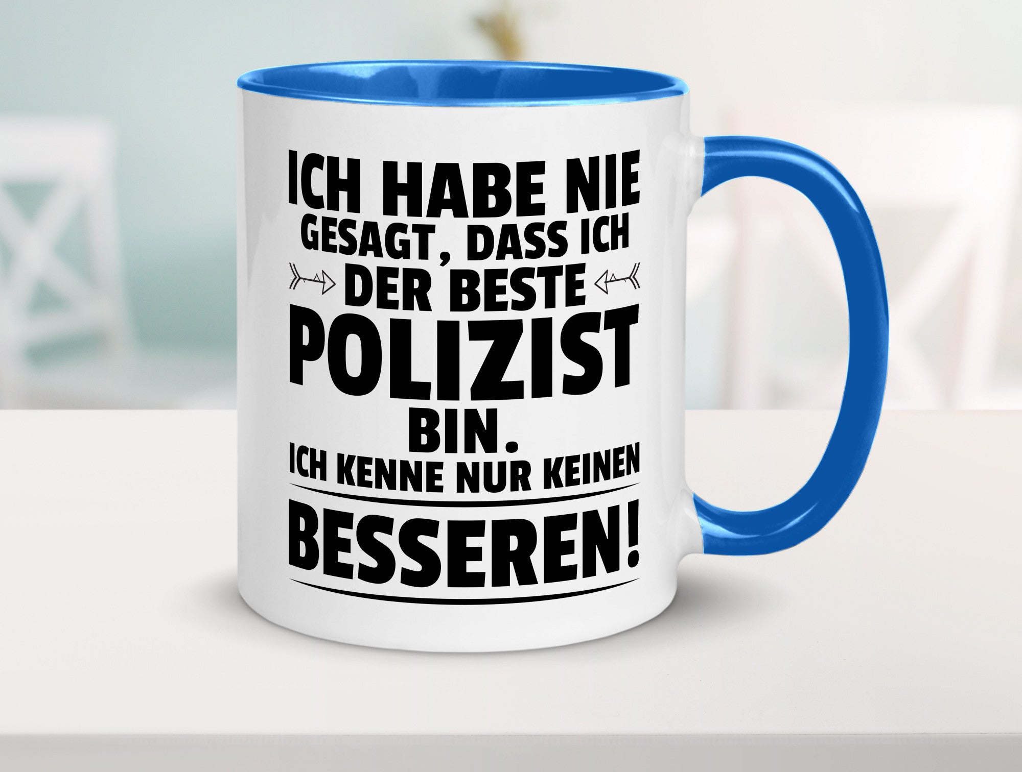 Der Beste Polizist | Polizei Humor Geschenkidee Tasse