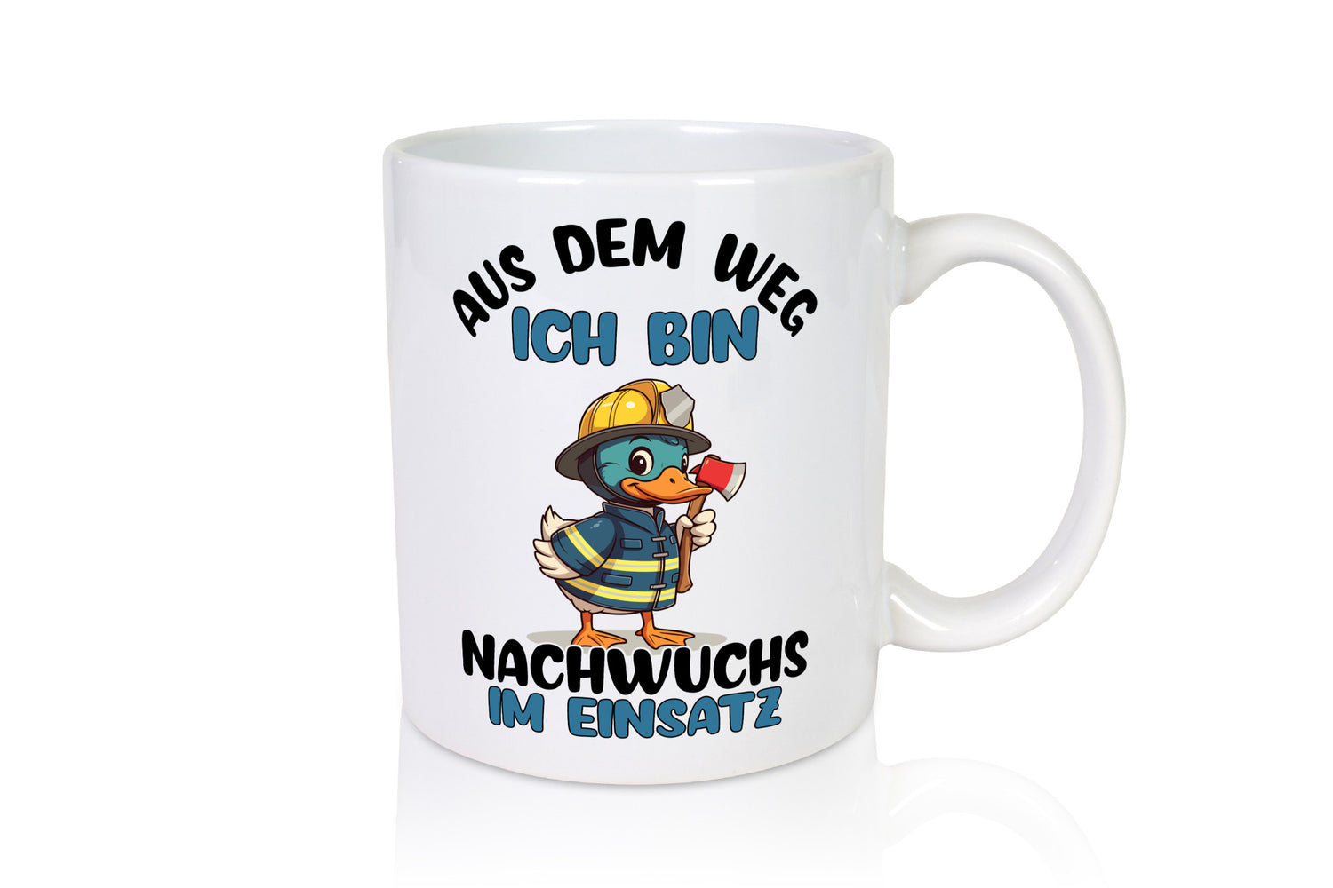 THW nachwuchs | Technische Hilfe Hilfswerk aus dem weg Geschenkidee Humor Tasse