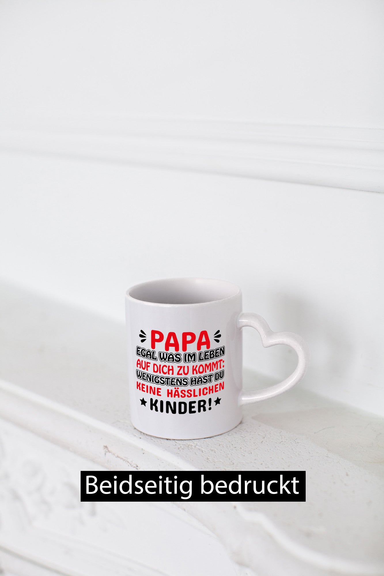 Papa egal was auf dich zukommt Humor Geschenkidee Tasse