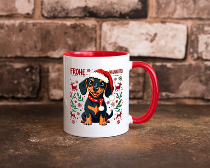 Frohe Waunachten | Ugly Christmas Weihnachtshund v2 Humor Tierliebhaber