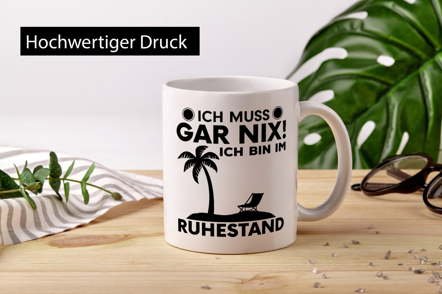 Ich bin im Ruhestand | Rentner Tasse Rente Humor Geschenkidee Jubiläum