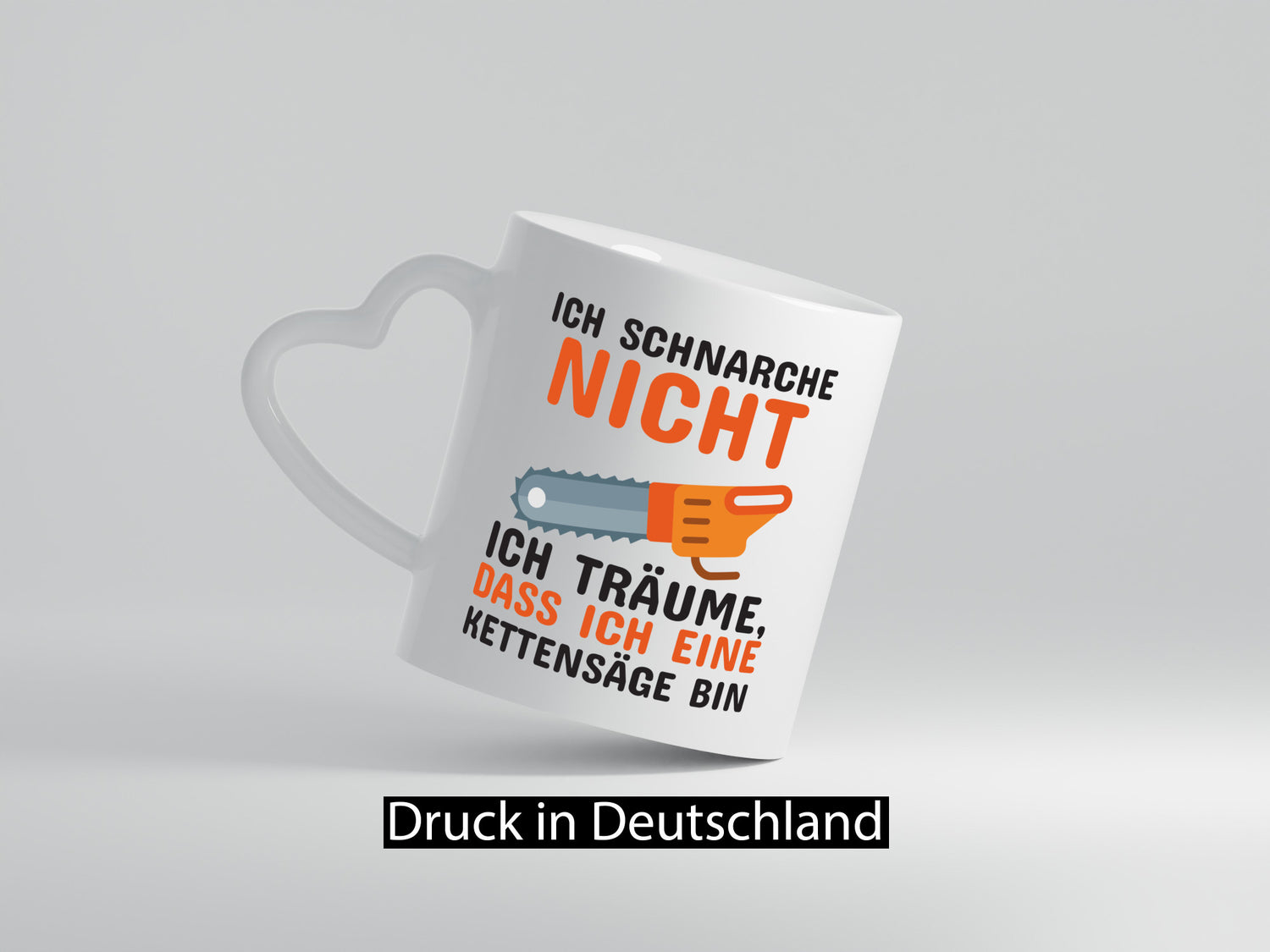 Ich schnarche nicht lustiger Spruch Geschenk Humor Geschenkidee Tasse