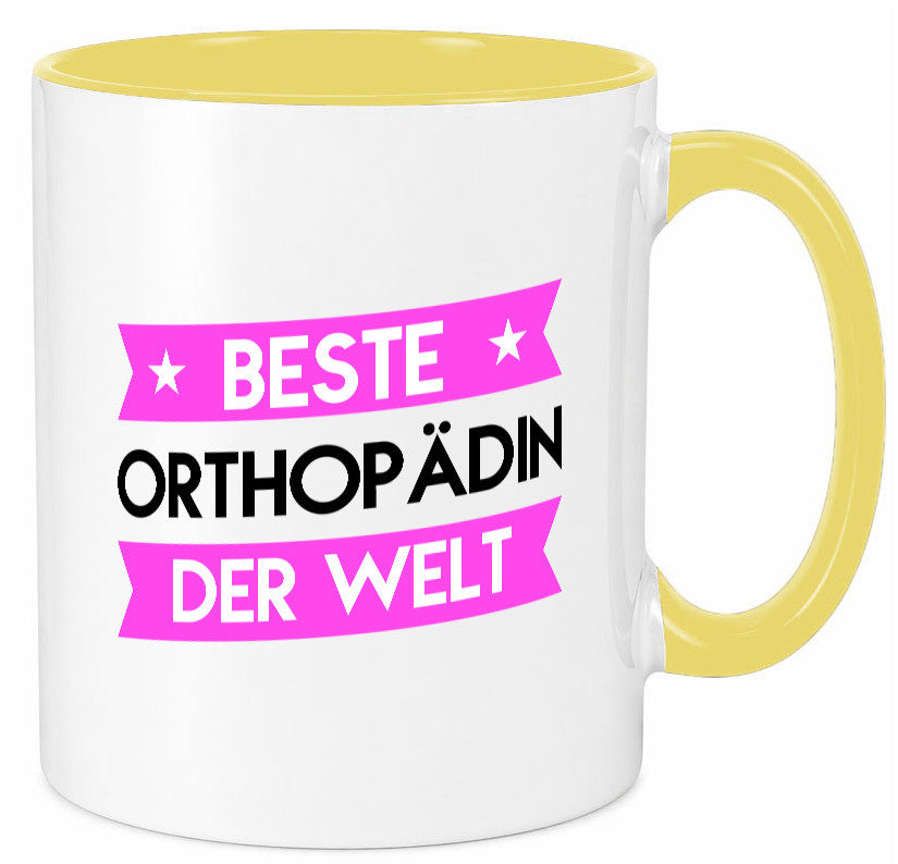 Beste Orthopädin |Orthopädie lustiger Spruch Geschenk Humor Geschenkidee Tasse