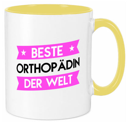 Beste Orthopädin |Orthopädie lustiger Spruch Geschenk Humor Geschenkidee Tasse