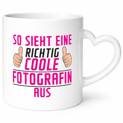Richtig Coole Fotografin | Fotografie Kamera lustig Humor Geschenkidee Geschenk