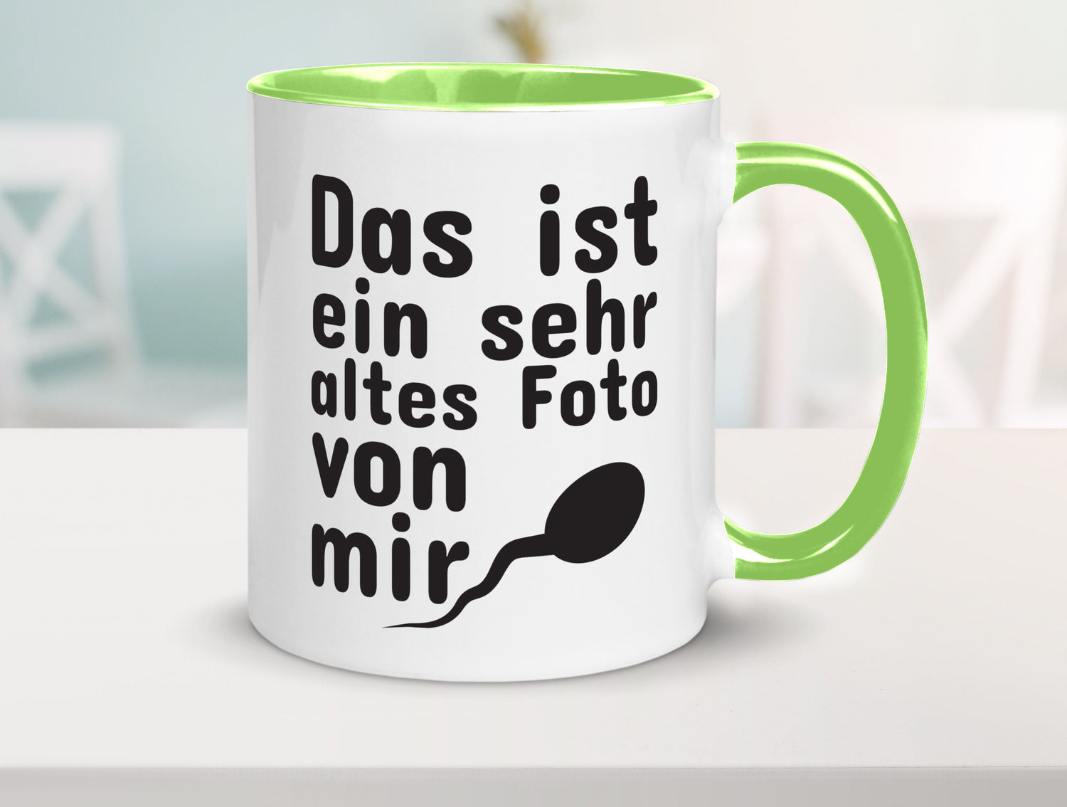 Sehr altes Foto von mir | lustige Tasse Männer Humor Geschenk Geschenkidee