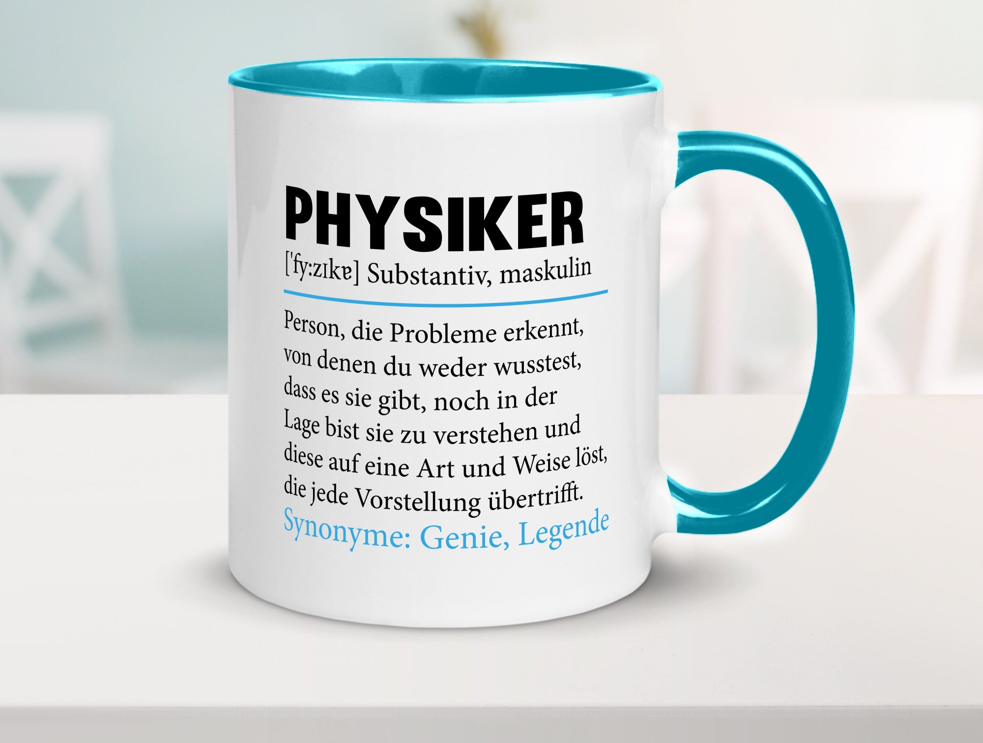 Physiker | Spruch Physik Beruf Definition v2 lustiger Geschenk Arbeit Kollegen