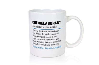 Chemielaborant | lustig Laborant Chemie Beruf Geschenk Arbeit Kollegen Büro