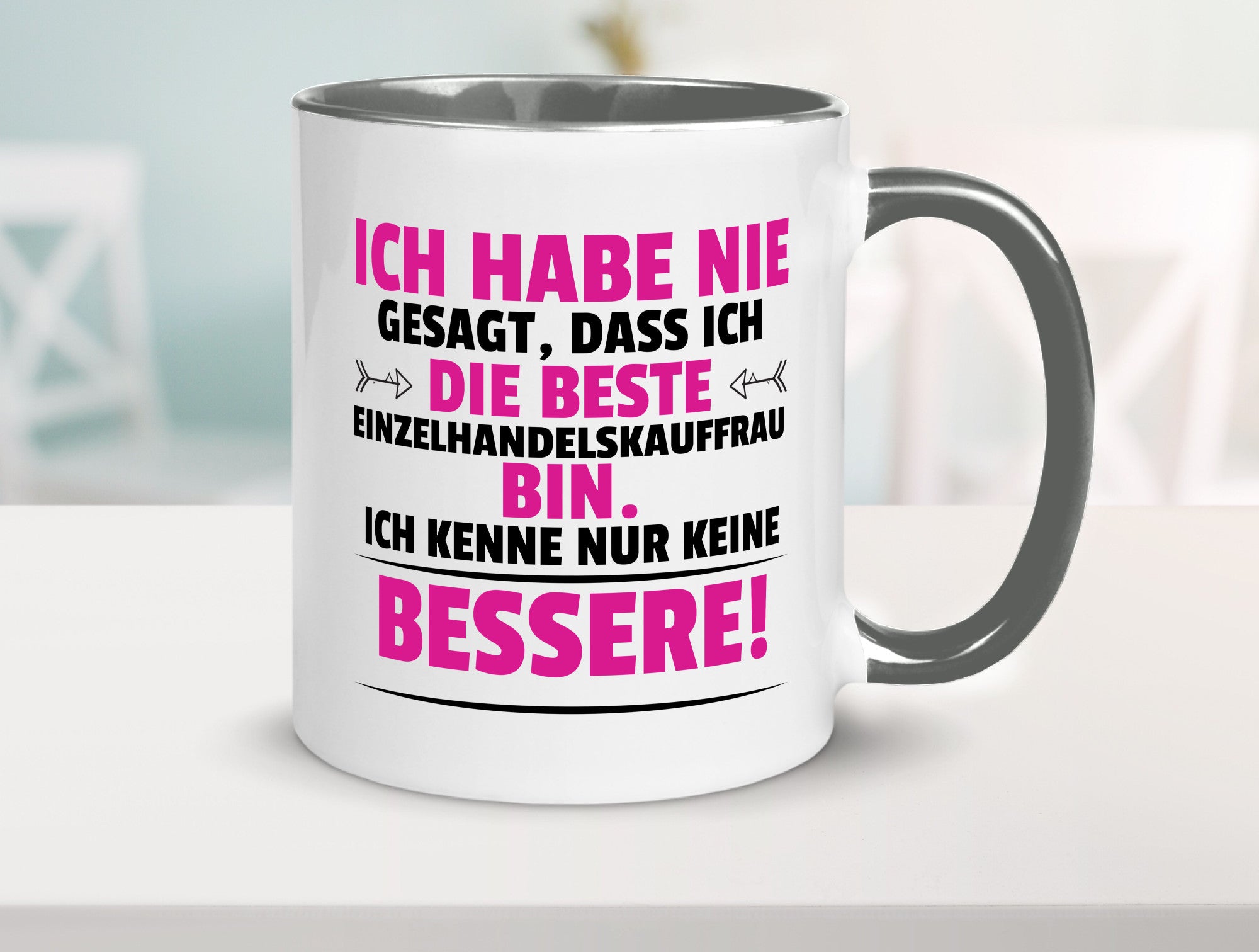 Die Beste Einzelhandelskauffrau | Einzelhandel Geschenkidee Humor Tasse