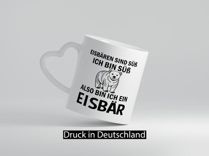 Eisbären sind süß | Ich bin ein Eisbär Kinderbär v2 lustiger Spruch Geschenk