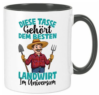 Im Universum: Landwirt | Bauer Landwirtschaft lustiger Spruch Geschenk Humor
