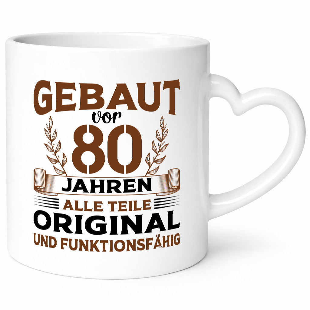 Gebaut vor 80 Jahren | Jähriger Geburtstag Orinal lustiger Spruch Geschenk