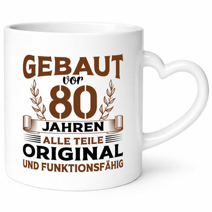 Gebaut vor 80 Jahren | Jähriger Geburtstag Orinal lustiger Spruch Geschenk