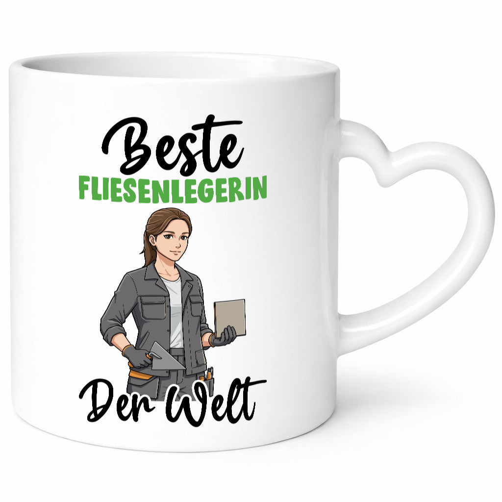 Beste Fliesenlegerin | Fliesenlegen Bau v2 lustig Humor Geschenkidee Geschenk
