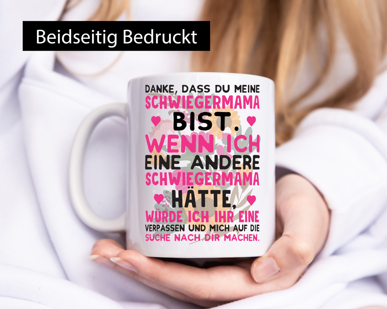 Danke Schwiegermama | Schwiegermutter Tasse Spruch lustig Familie Geschenkidee