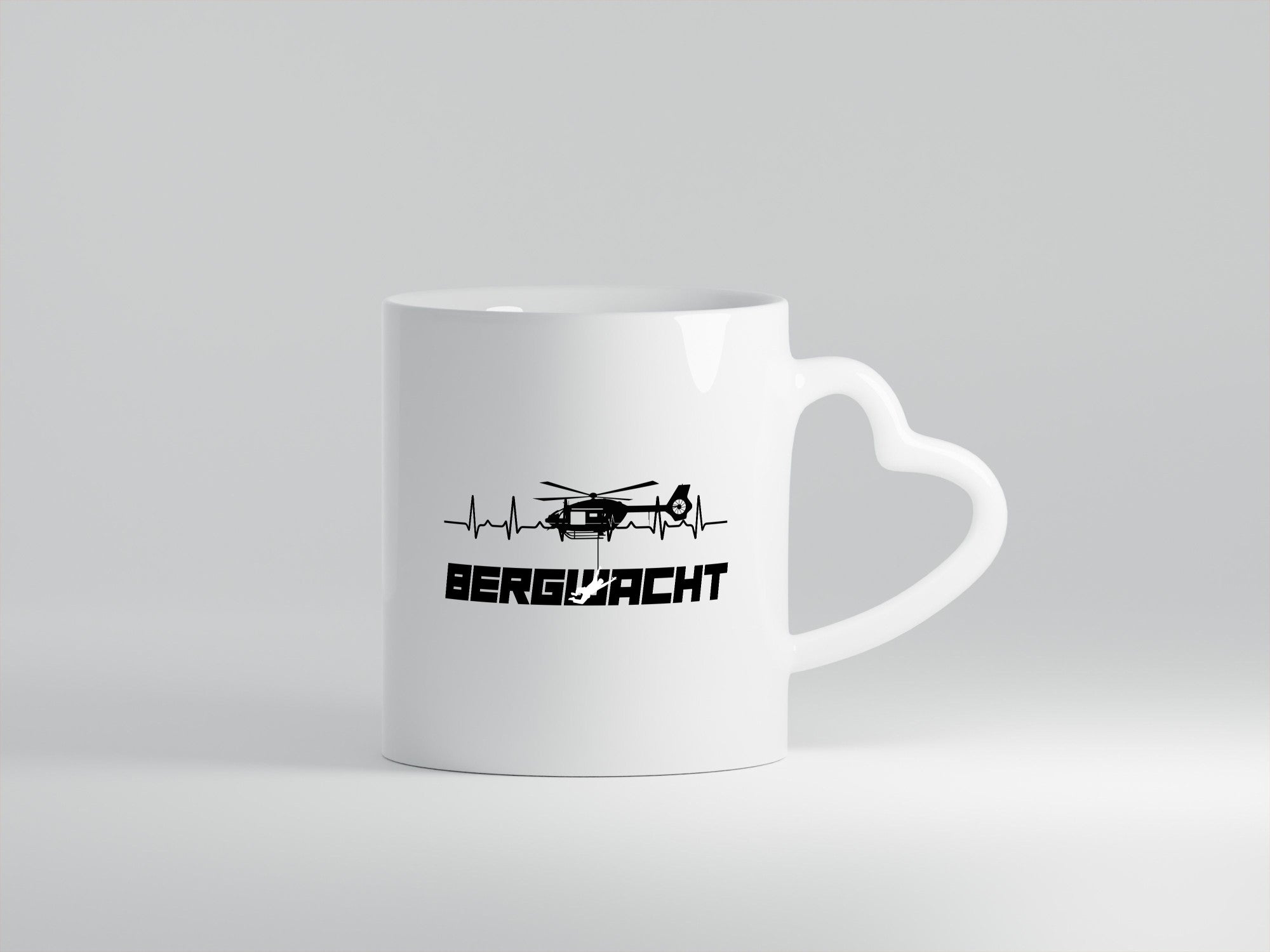 Bergwacht | Bergrettung Hubschrauber Rettung Alpen lustiger Spruch Geschenk