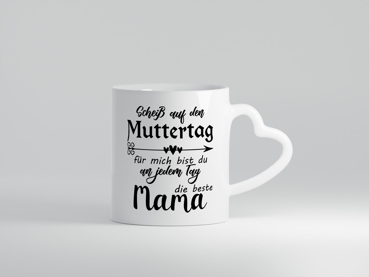 Scheiß auf Muttertag | Die beste Mama Liebe Humor Familie Geschenkidee Tasse