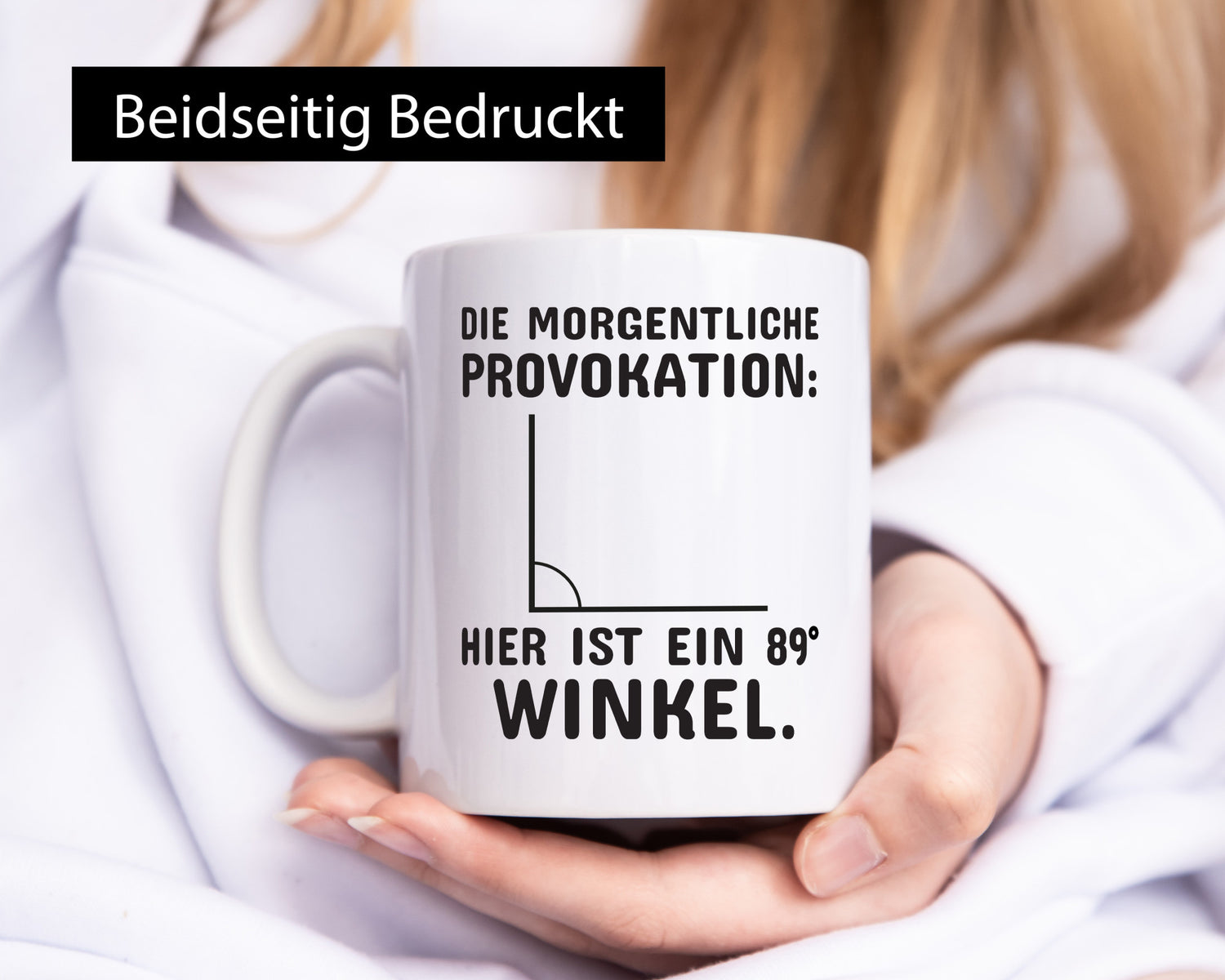 Morgentliche Provokation | Morgenmuffel Tasse Humor lustiger Spruch Geschenk