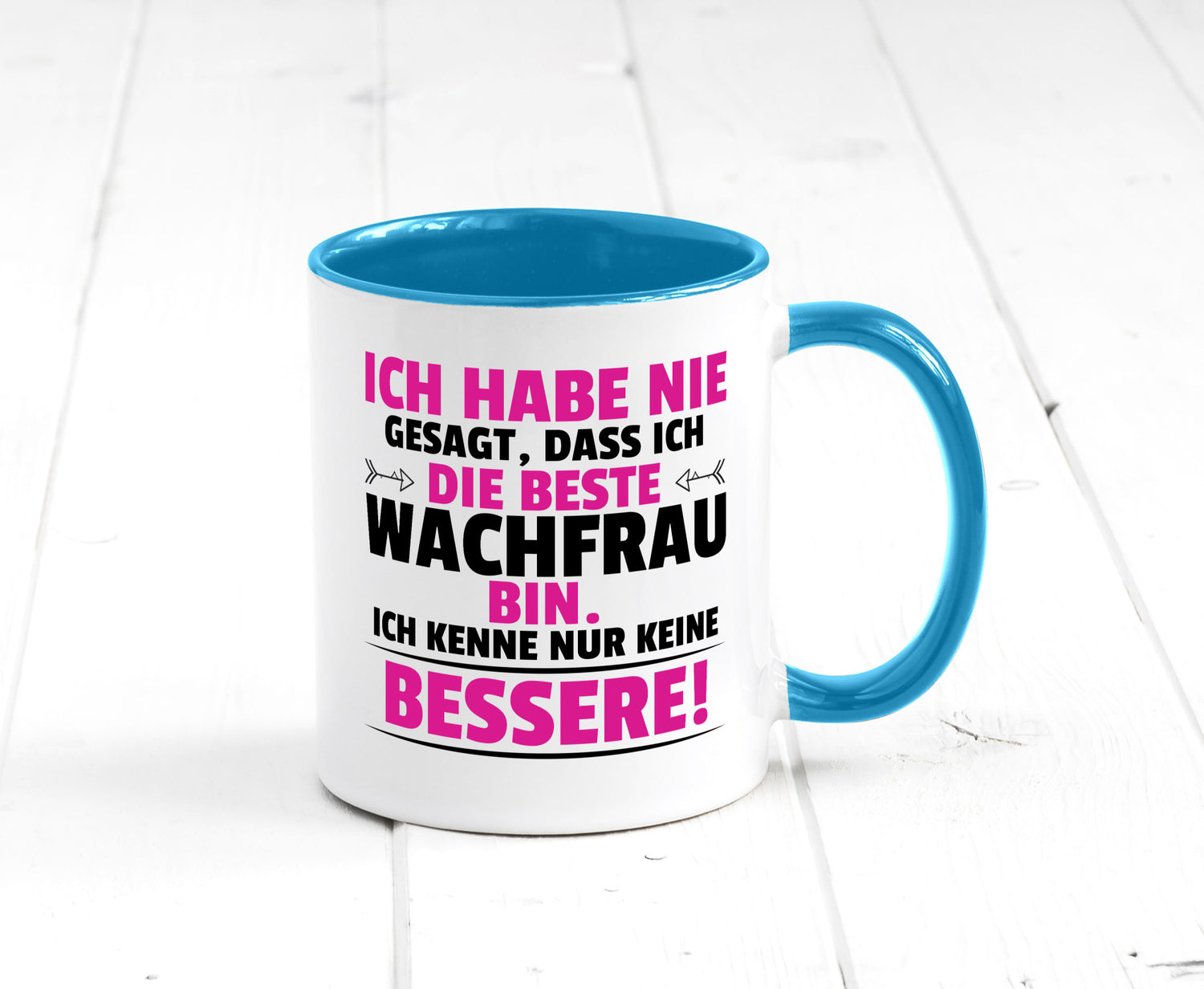 Die Beste Wachfrau | Wachpersonal Nachtwächter lustig Humor Geschenkidee