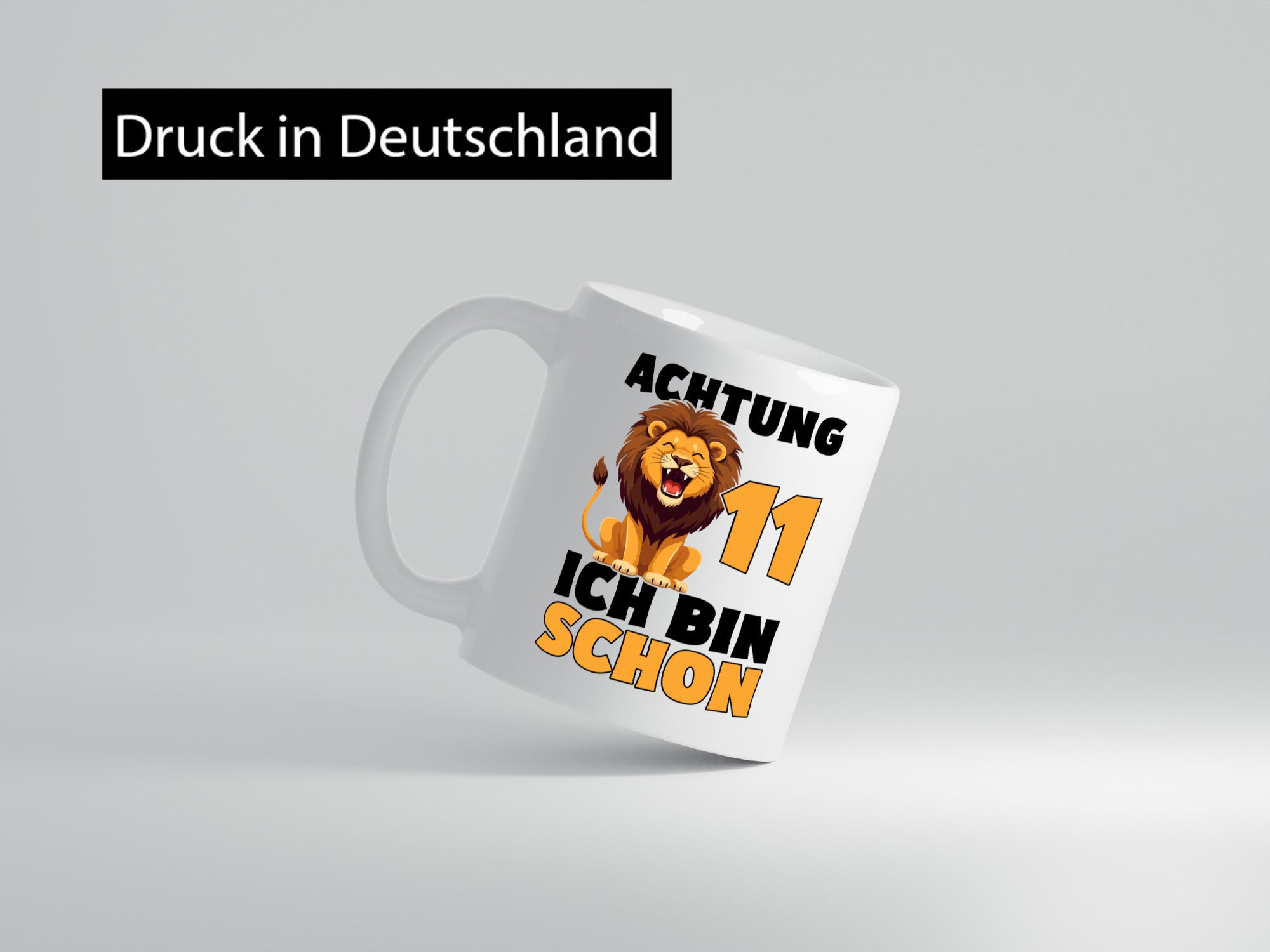 11. Geburtstag | 11 Jahre Löwe Humor Geschenkidee Tasse