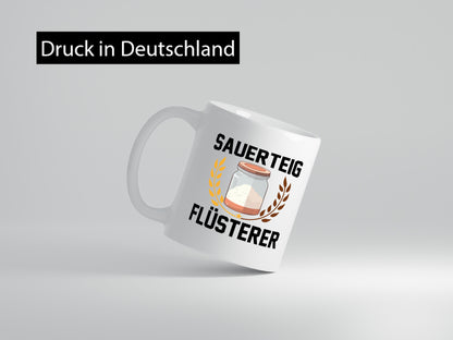 Sauerteig Flüsterer | Bäcker Backen lustig Humor Geschenkidee Geschenk Tasse