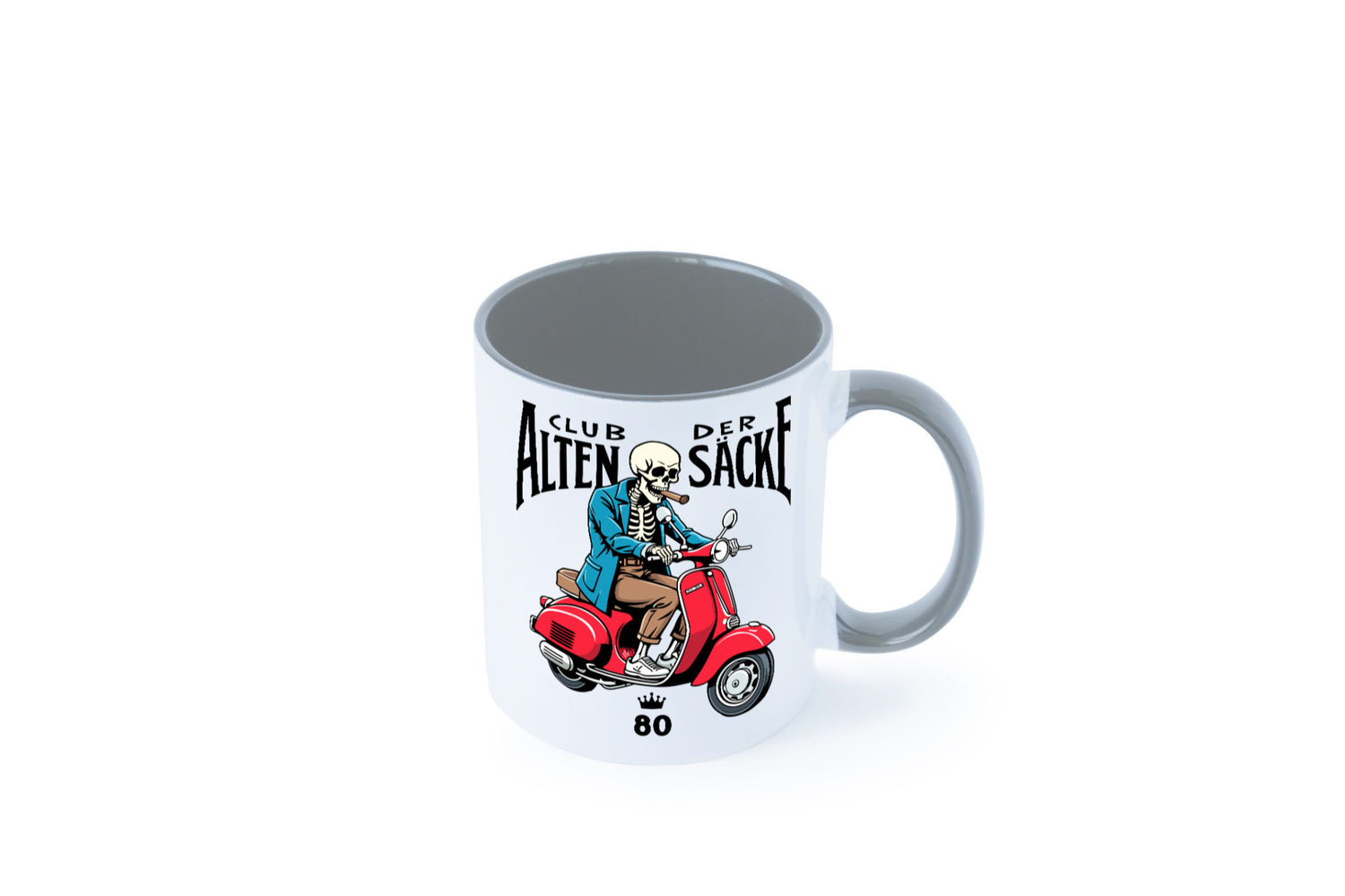 80. Geburtstag | 80 Jahre Club der alten Säcke v2 Humor Geschenkidee Tasse