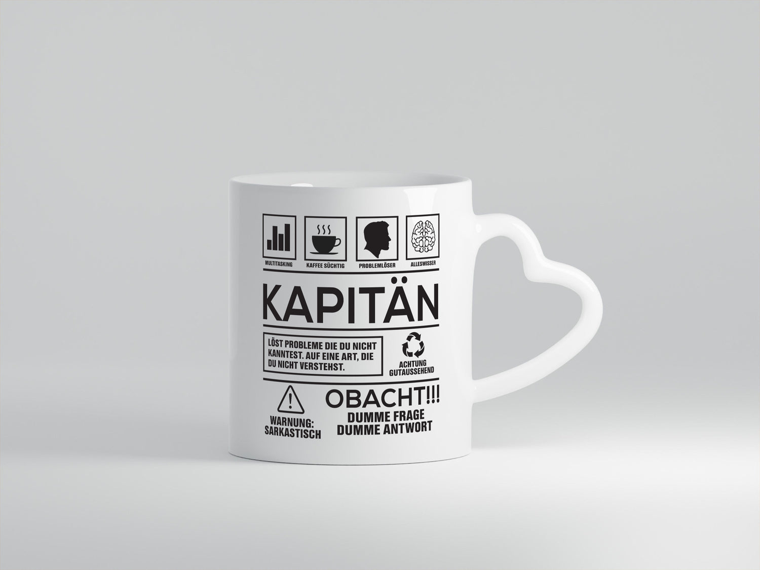 Achtung Probleme Kapitän | Schiffskapitän Schiff lustig Humor Geschenkidee