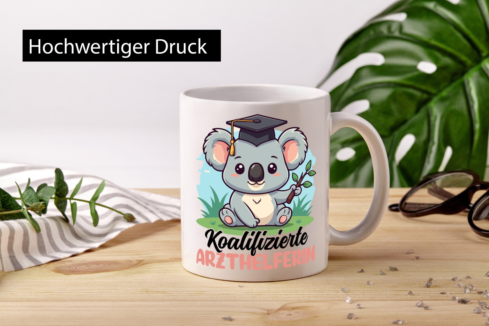 Koalifizierte Arzthelferin | Fachangestellte Medizin Geschenk Humor
