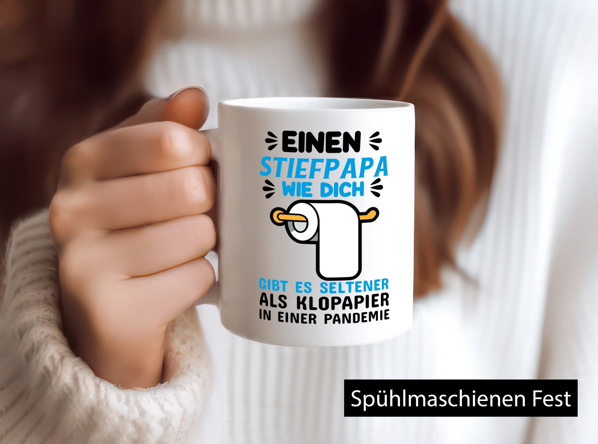 Seltener Stiefvater lustig Familie Geschenkidee Geschenk Tasse