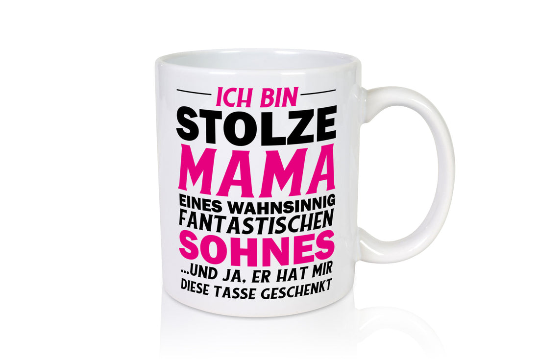 Stolze Mama Geschenkidee Familie Humor Tasse
