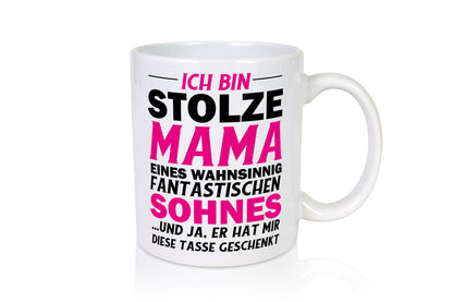 Stolze Mama Geschenkidee Familie Humor Tasse