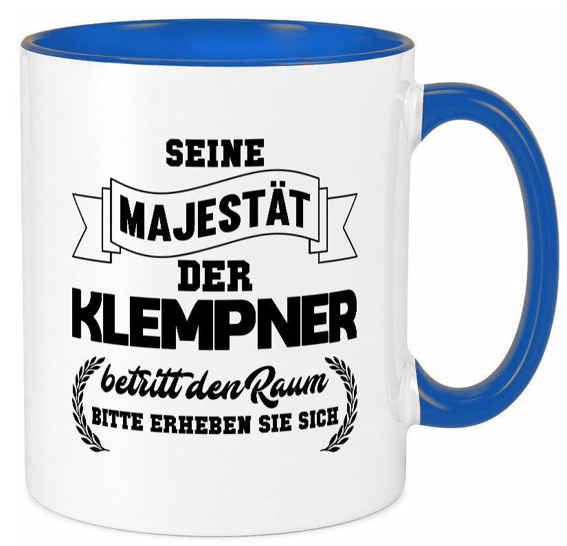 Der Klempner betritt den raum | Geschenk Humor Geschenkidee lustiger Spruch