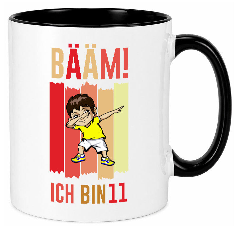 11. Geburtstag | 11 Jahre Bääm ich bin Humor Geschenkidee Tasse