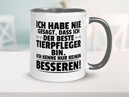 Der Beste Tierpfleger | Pflegeberuf Tierheim Humor Arbeit Kollegen Büro