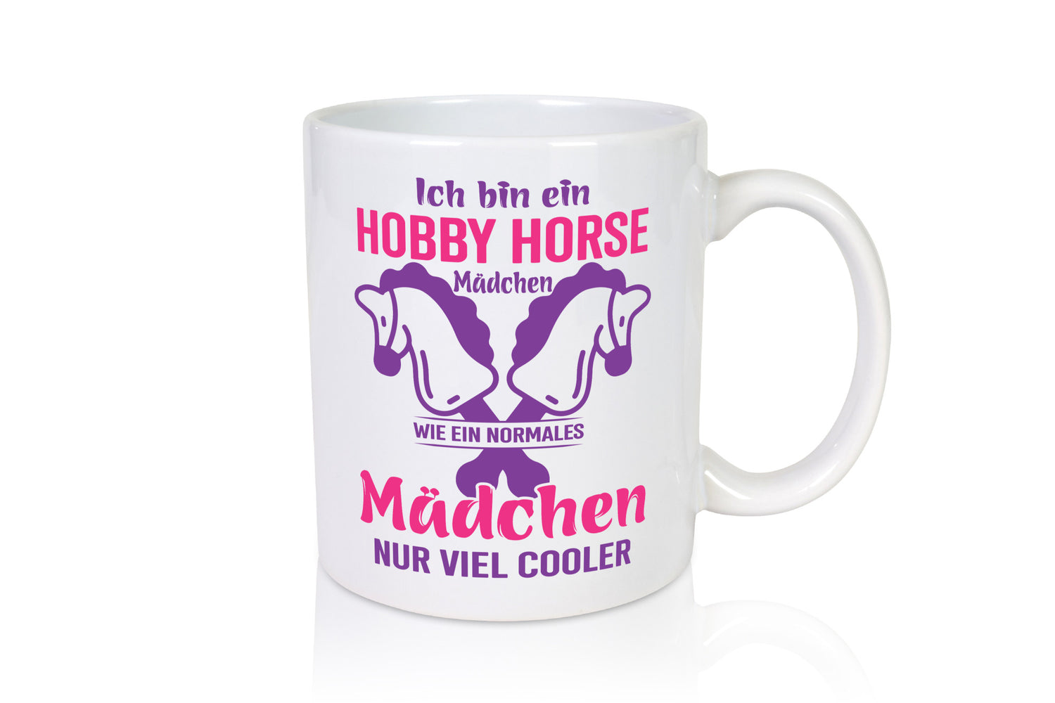 Ich bin ein Happy Horse Mädchen | Pferde Reiten Geschenkidee Humor Tasse