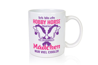 Ich bin ein Happy Horse Mädchen | Pferde Reiten Geschenkidee Humor Tasse