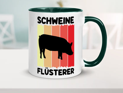 Schweine Flüsterer | Ferkel Bauer Landwirt v2 Geschenk Humor Geschenkidee