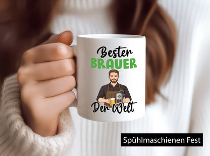 Bester Brauer | Bier Brauerei v2 lustiger Spruch Geschenk Humor Geschenkidee