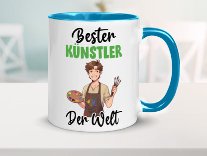 Bester Künstler | Kunst Geschenkidee Humor Tasse
