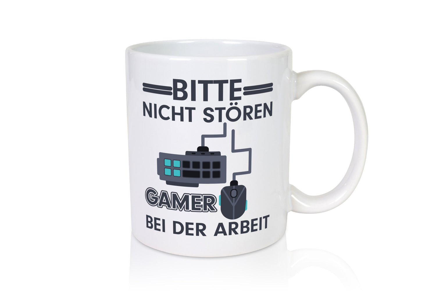 Gamer bei der Arbeit | Gaming Tasse Teenager Spruch Humor Kollegen Büro