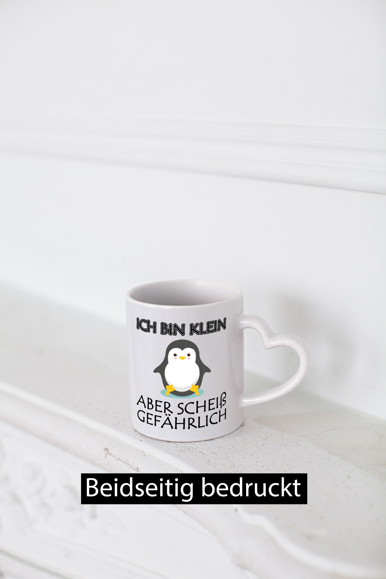 Kleiner Pinguin | klein aber gefährlich süßer Spruch Geschenkidee Humor Tasse