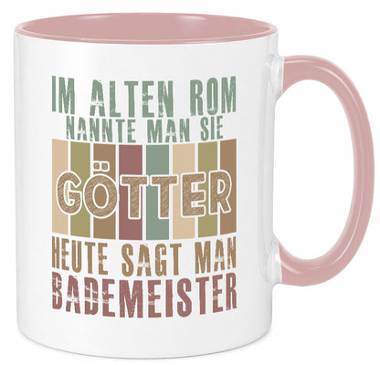 Heute sagt man: Bademeister | Rettungsschwimmer lustiger Spruch Geschenk Humor