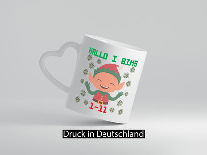 Hallo i Bims | Elfe Weihnachten lustiger Spruch Geschenk Humor