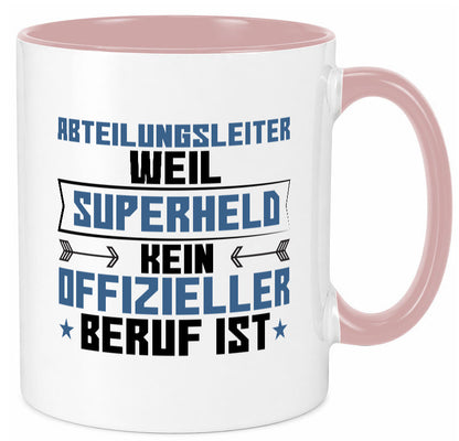 Superheld Abteilungsleiter| Führungskraft Geschenkidee Humor Tasse