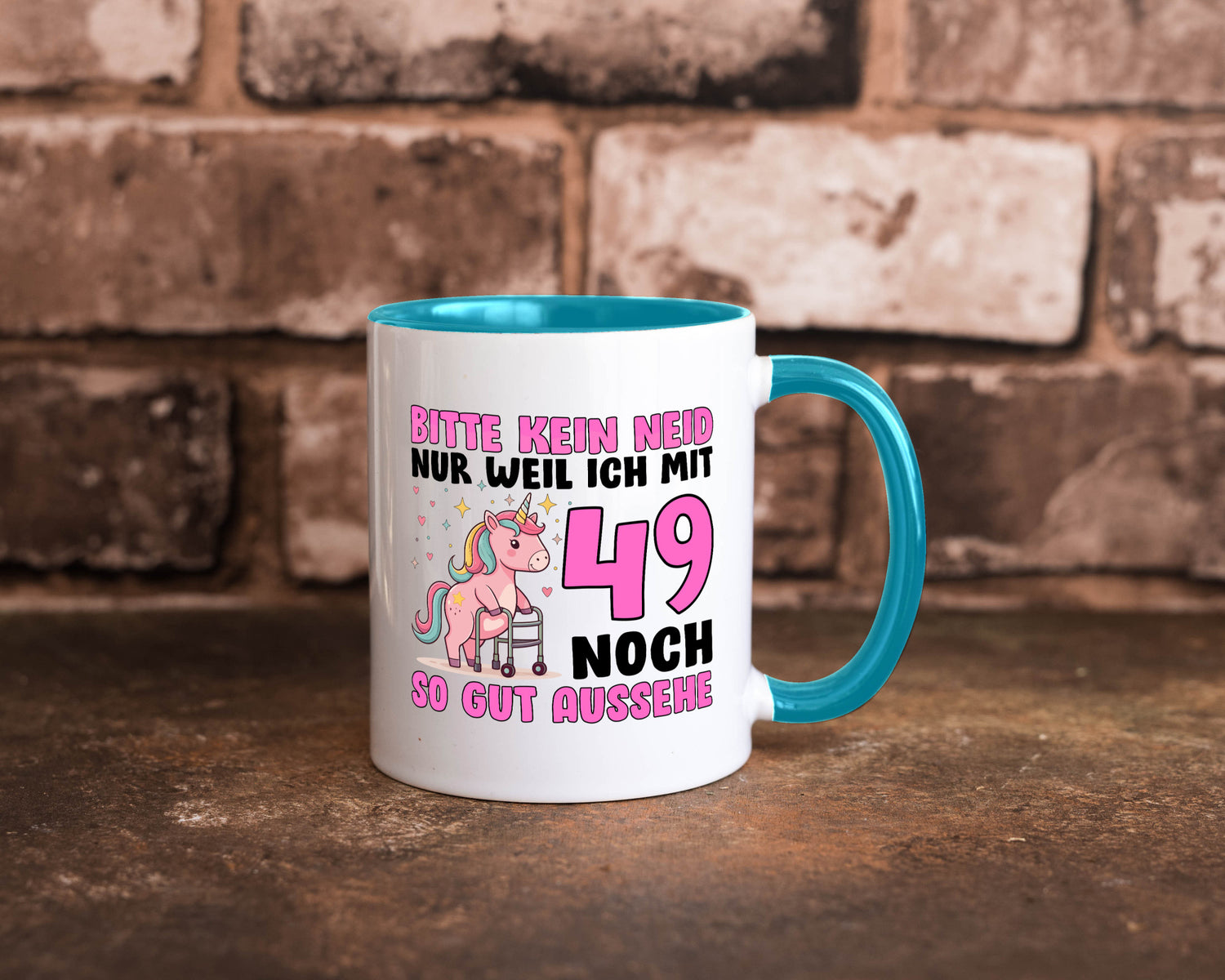 49. Geburtstag | 49 Jahre Mit noch so gut aussehen lustiger Spruch Geschenk