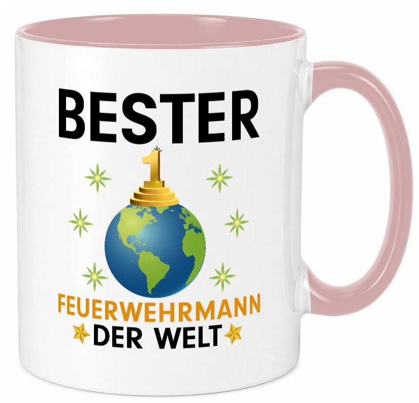 Welt Bester Feuerwehrmann | Feuerwehr Geschenk Humor Geschenkidee lustiger Tasse