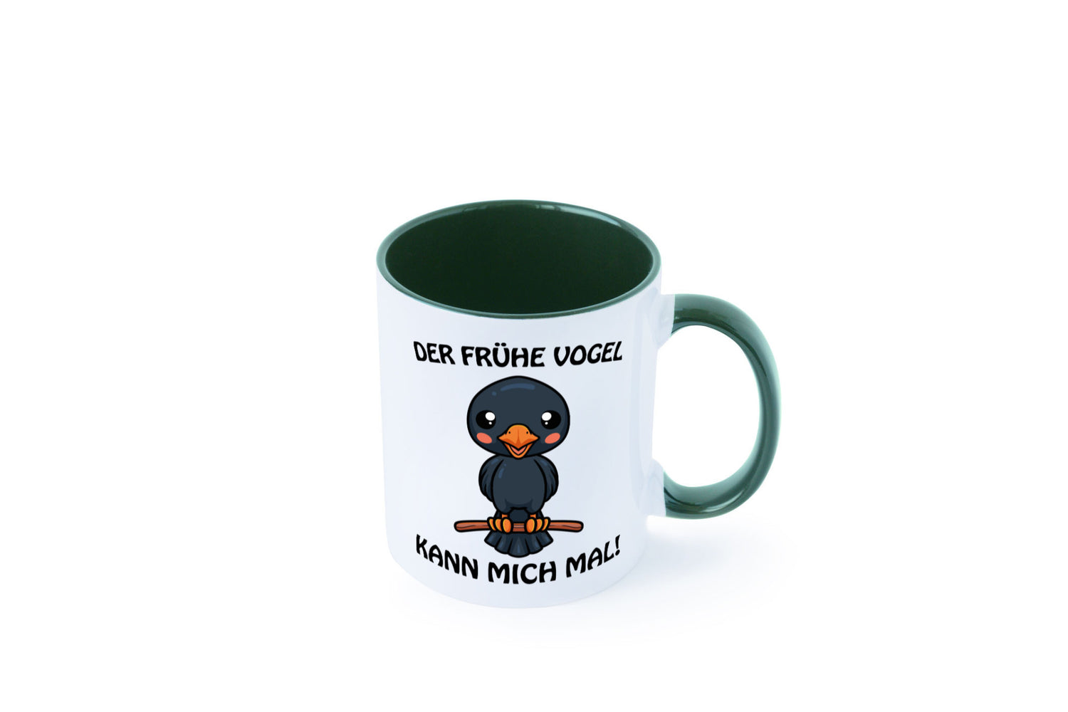 Der Frühe Vogel Humor Geschenkidee Tasse