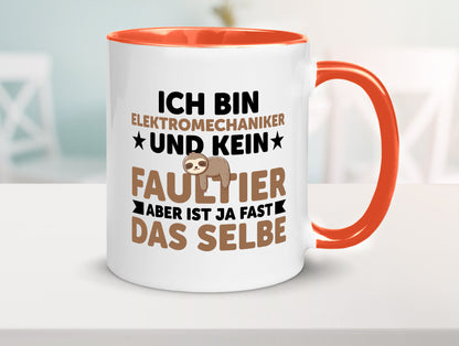 Ich bin kein Faultier: Elektromechaniker | Mechaniker Geschenkidee