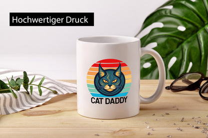 Cat Daddy | Katzenpapa niedliche Katze Tierliebhaber lustiger Spruch Geschenk